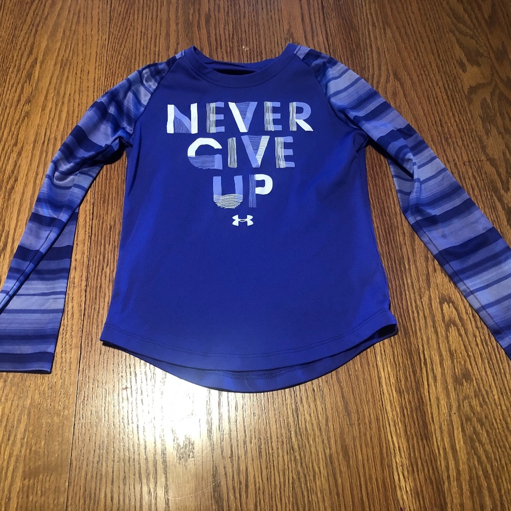 Girls Under Armour Long Sleeve T Shirt